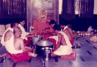 Shri Datta Abhisheka - 1988  (Pic Courtesy Sh. Suresh Mallapur)